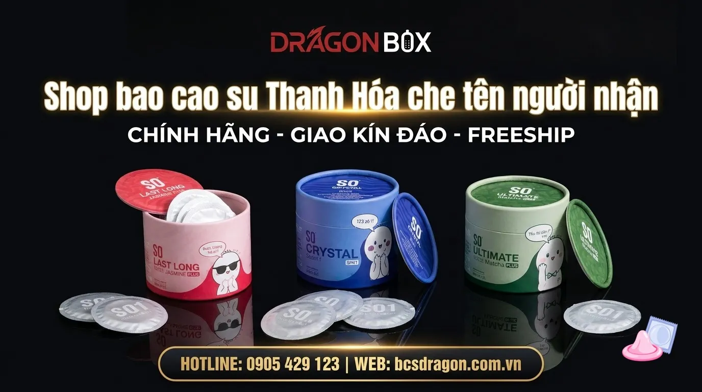 Shop bao cao su Thanh Hóa che tên người nhận