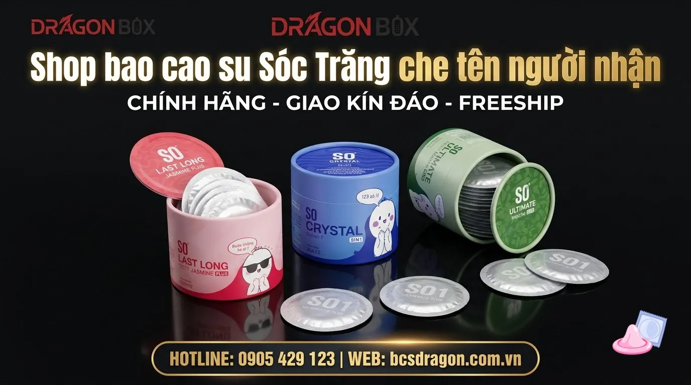 Shop bao cao su Sóc Trăng che tên người nhận